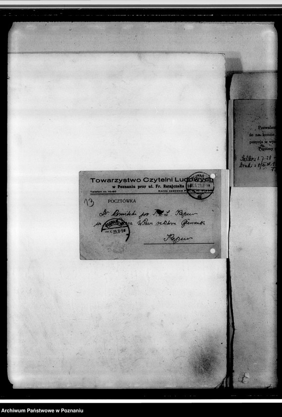 Obraz 17 z jednostki "Sprawozdania, okólniki, korespondencja"