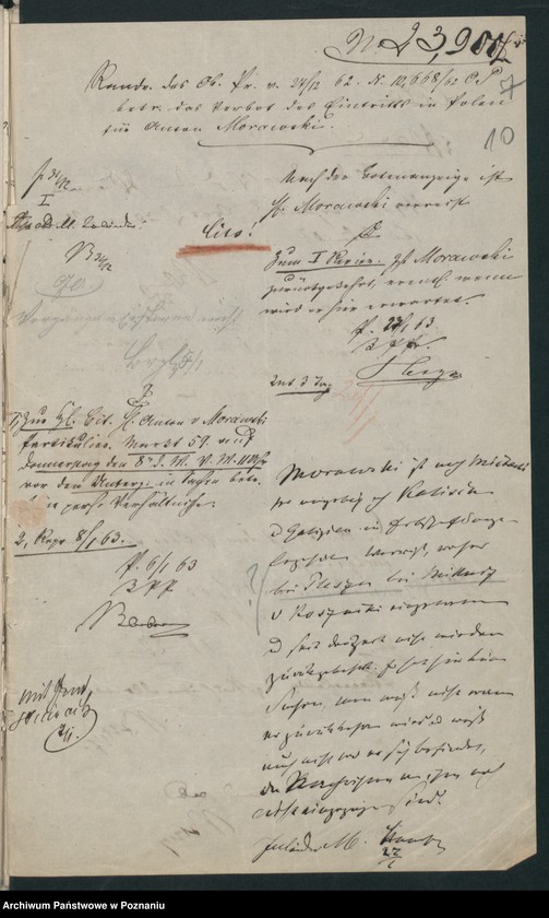 Obraz 14 z jednostki "A. betr. Familie Morawski"