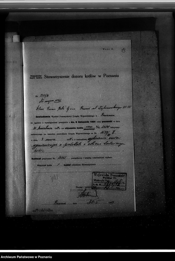 Obraz 18 z jednostki "Fabryka wyrobów mleczarnianych T.S. Groussa w Poznaniu nr woj. 6091"