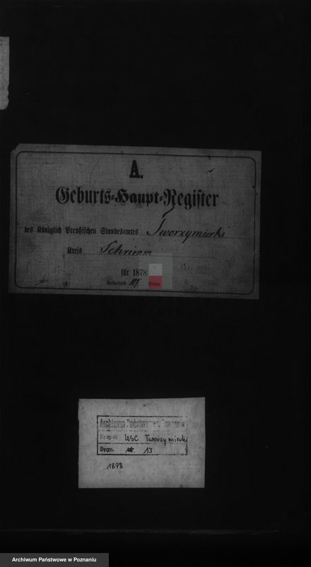 Obraz z zespołu "Urząd Stanu Cywilnego Tworzymierki (pow. gostyński)"