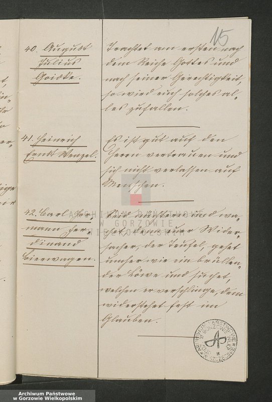 image.from.unit.number "Verzeichnisse der Konfirmanden von 1885-1901. Band II"