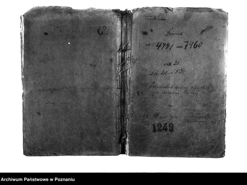 Obraz 5 z jednostki "Wydział Prod. Rolnej Ministerstwa b. Dzielnicy Pruskiej Dziennik nr. 4761 - 7460"