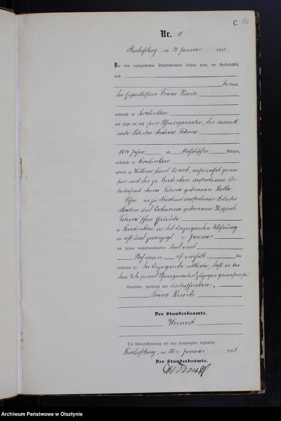 image.from.unit.number "Sterbe-Neben-Register Nr 1 - 134"