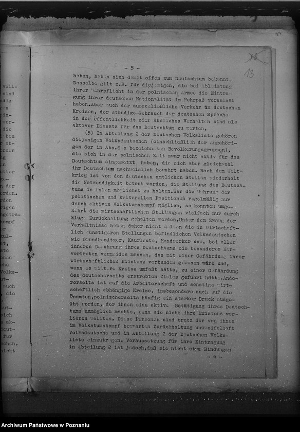 Obraz 17 z jednostki "Zarządzenia w sprawie organizacji i zasad działania niemieckiej listy narodowej"