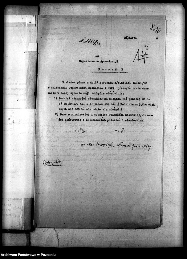 Obraz 20 z jednostki "Statystyka własności ziemskiej"