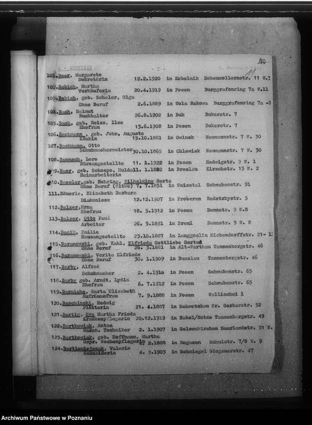 image.from.unit.number "Deutsche Volksliste. Allgemeiner Schriftverkehr mit den Bezirksstellen und mit den Zweigstellen"