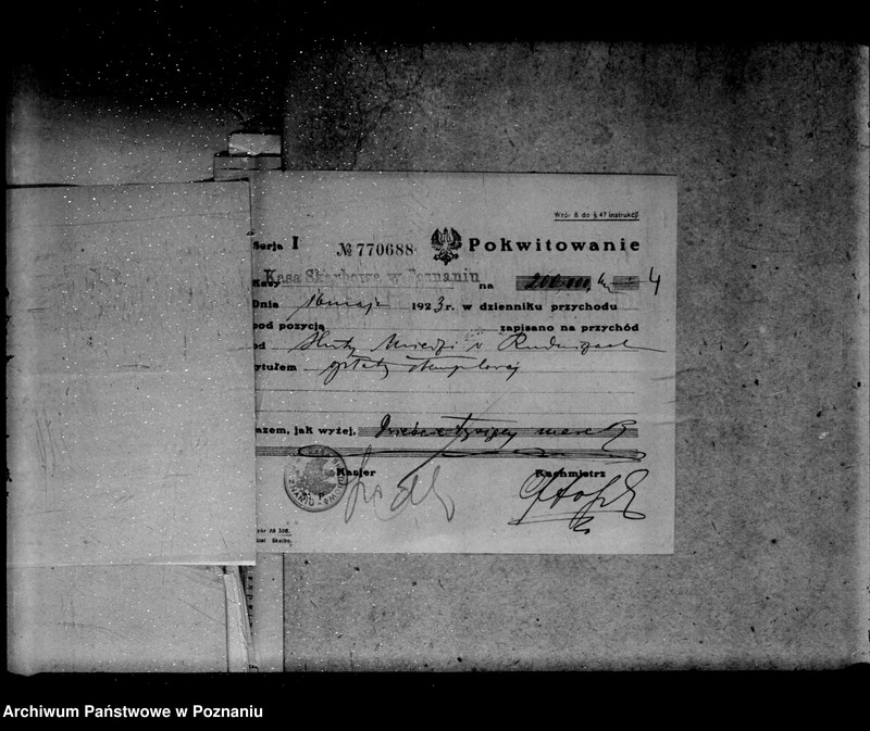 Obraz 8 z jednostki "Wielkopolska Huta Miedzi Rudnicze powiat poznański nr woj 124"