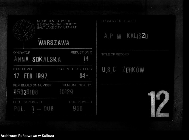 Obraz 1 z jednostki "[Księga małżeństw]"