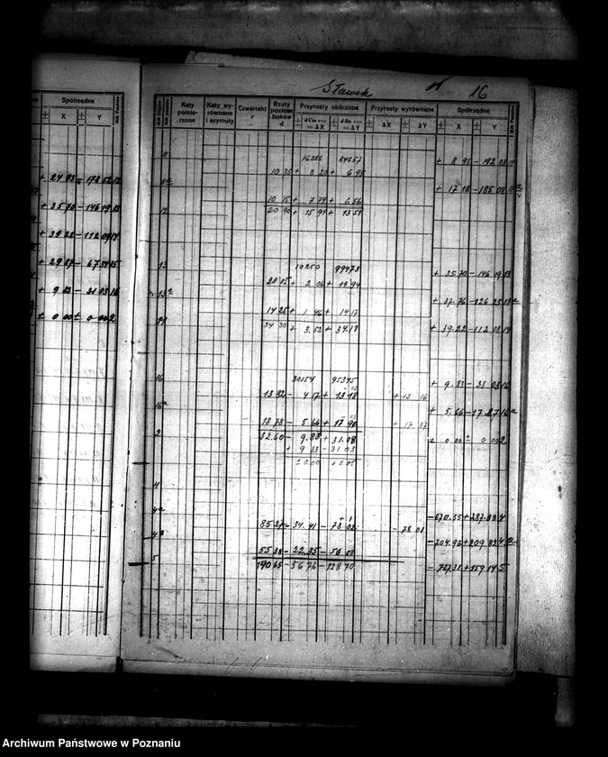 Obraz 19 z jednostki "Ustalenie granic rozparcelowanych części majątku Sławsk powiatu konińskiego"