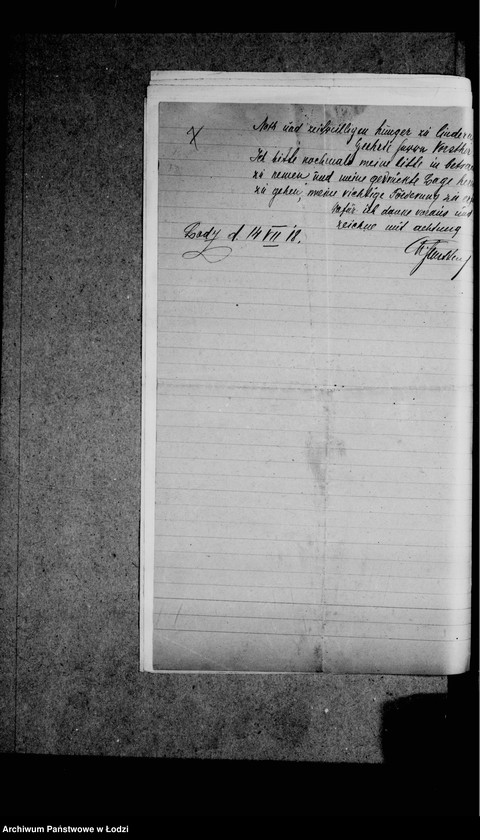 Obraz 10 z jednostki "Akta dotyczące nieetatowego duchownego H. Hercsztarka"