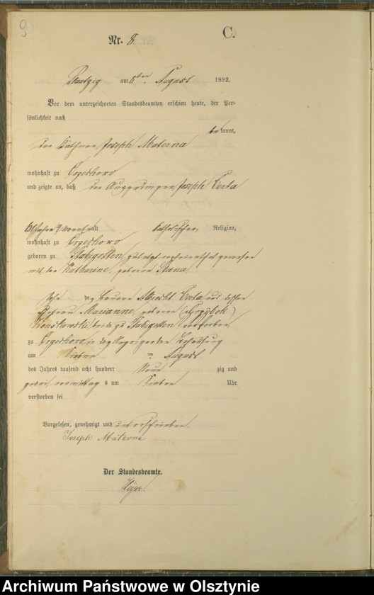 image.from.unit.number "Sterbe-Haupt-Register Nr 1 - 30"