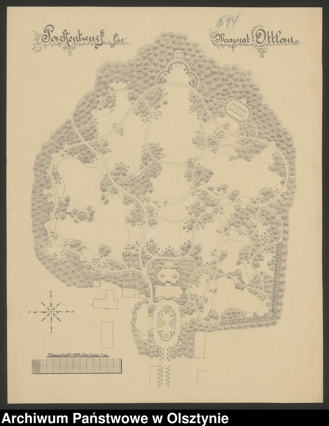 image.from.unit.number "Parkentwurf für Majorat Ottlau"