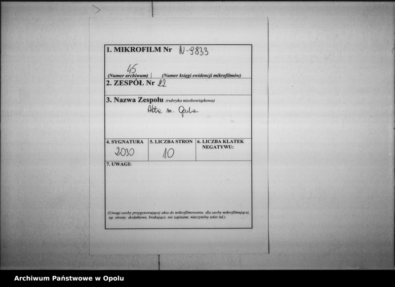 Obraz 2 z jednostki "Acta des Magistrats zu Oppeln von Anstellung der Saltz Inspectors und Saltzbeamten"