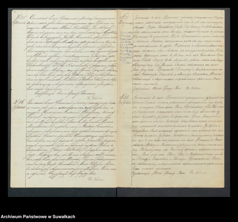 Obraz 12 z jednostki "Odpis z aktów księgi głównej (to jest z unikatu) [urodzeń, małżeństw i zgonów] za 1916 rok par. Krasnopol."