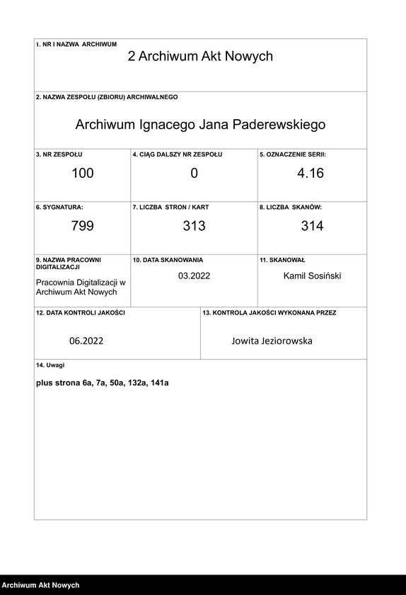 image.from.unit.number "Przemówienia I. J. Paderewskiego na posiedzeniu Sejmu i w Konwencie Seniorów, odpowiedź na interpelację (rękopis, stenogramy) dotyczącą sprawy granic Polski na Konferencji Pokojowej"