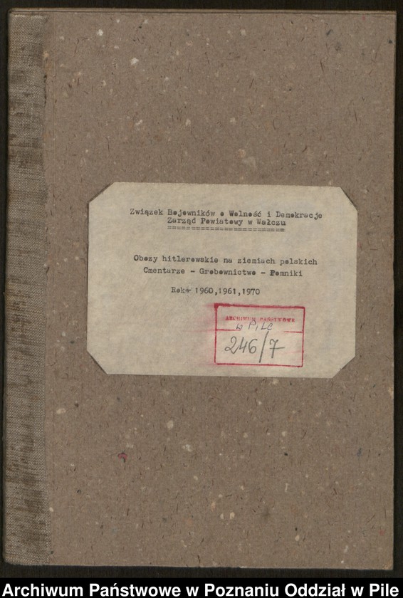 image.from.unit.number "Obozy hitlerowskie na ziemach polskich. Cmentarze-grobownictwo-pomniki"