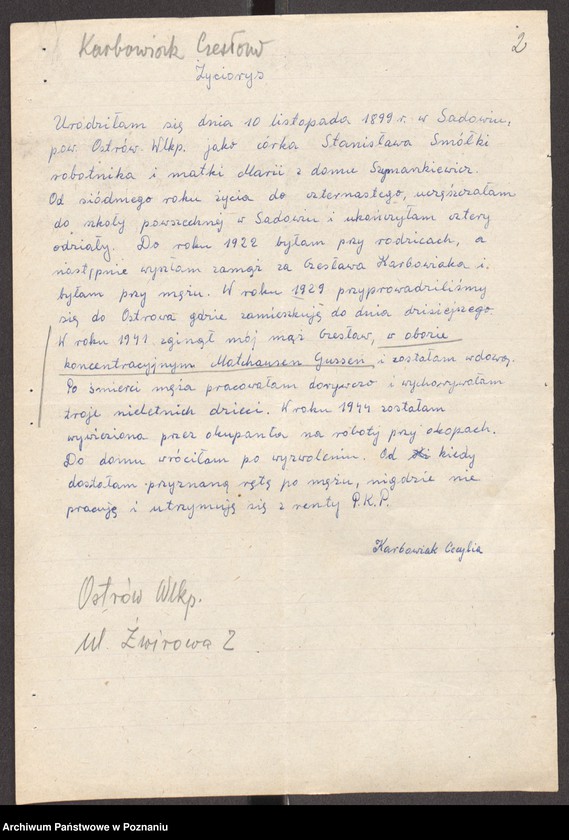 Obraz 17 z jednostki "Życiorysy powstańców wielkopolskich: K - tom lll /Karaszkiewicz Ignacy - Kaucha Józef/."