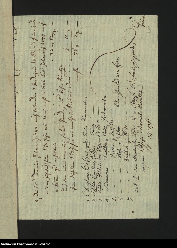 Obraz 5 z jednostki "[Akta miscellanea von Kirchen, Schul, Armen und Kollektensachen]"