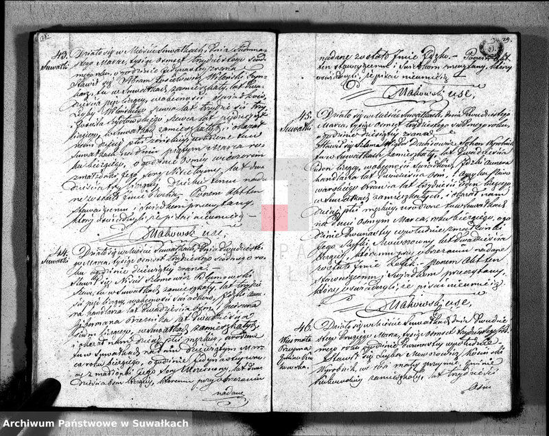 image.from.unit.number "Duplikat Akta Urzędnika Stanu Cwilnego Wyznania Moyżeszowego Okręgu Suwalskiego i Jeleniewskiego do zapisywania Urodzonych, Zaślubionych i Zmarłych z roku 1837"