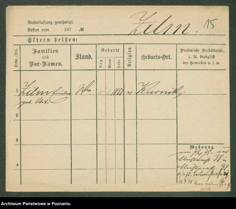 Obraz 17 z jednostki "Zilkowski - Zimmerman"