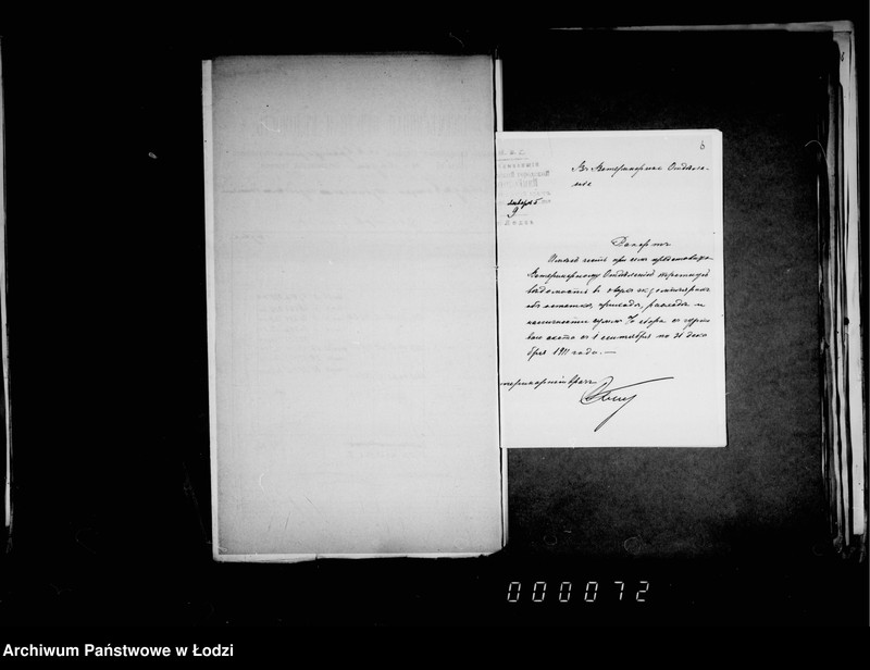 Obraz 11 z jednostki "Po % sboru za 1911 g."