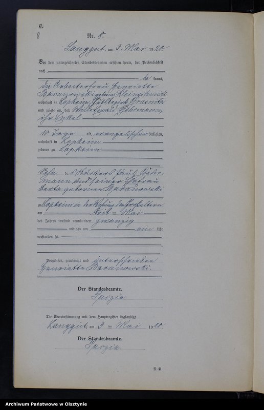 image.from.unit.number "Sterbe-Neben-Register Nr 1 - 23"
