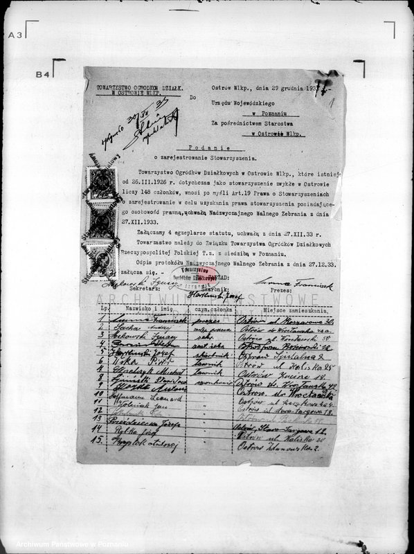 Obraz 6 z jednostki "Towarzystwo Ogródków Działkowych przy Parku 3 Maja w Ostrowie Wielkopolskim"