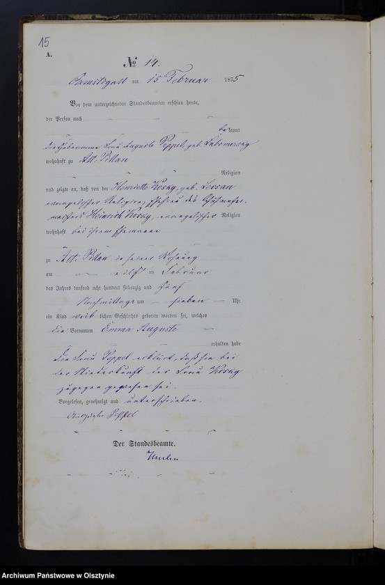 image.from.unit.number "Haupt-Geburts-Register Nr 1 - 90"