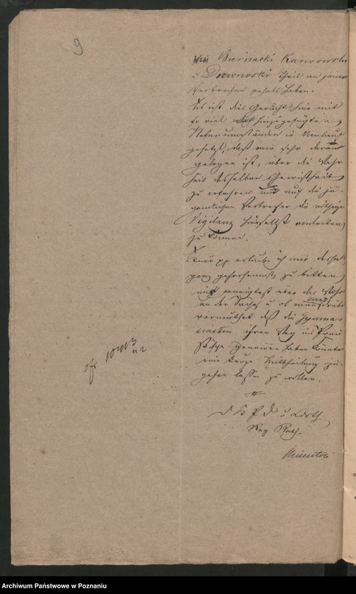 Obraz 12 z jednostki "A. betr. den Gymnasiasten Wladislaus von Biernacki"