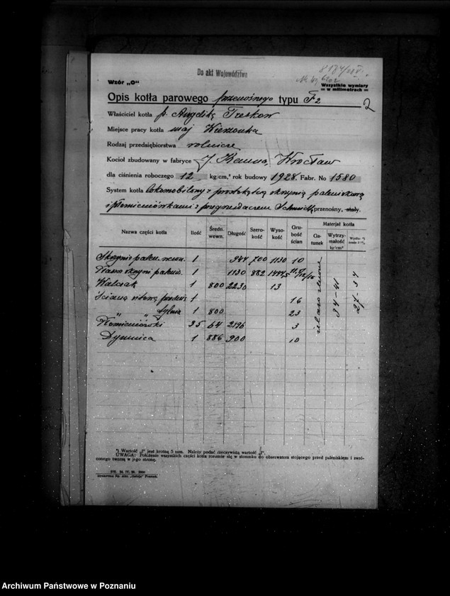 Obraz 6 z jednostki "Majątek Wierzonka Angelika Treskow nr woj. kotła 4209"