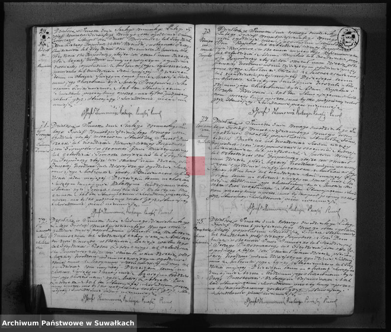 image.from.unit.number "Duplikat R.K. parafii Puńsk 1858 r."