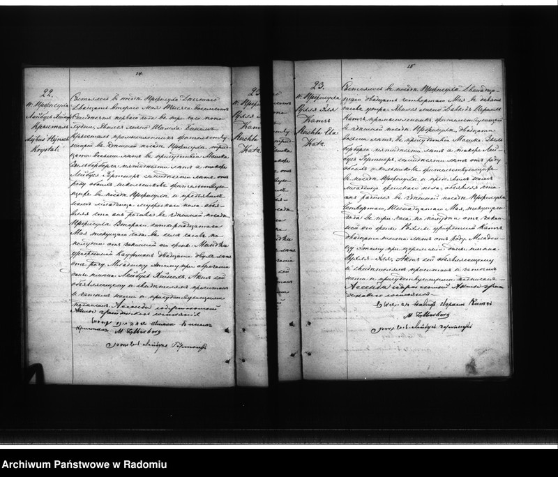 image.from.unit.number "[Duplikat urodzonych, zaślubionych i zmarłych bóżniczego okręgu Przysucha 1871 rok.]"