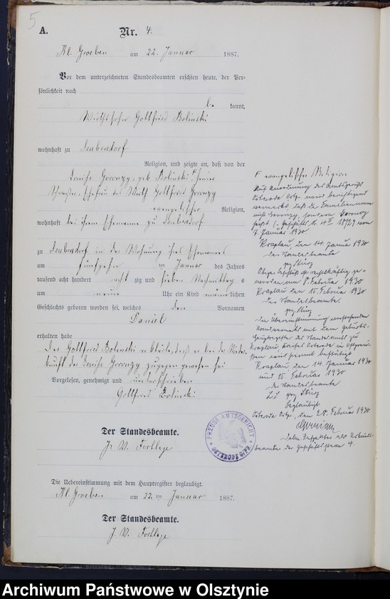 image.from.unit.number "Geburts-Neben-Register Nr 1 - 87"