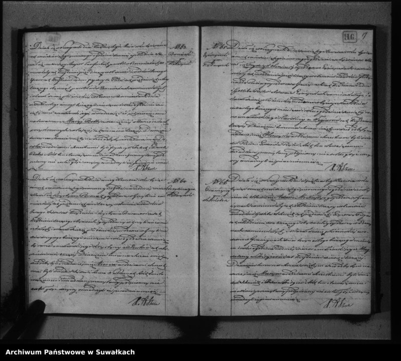 image.from.unit.number "Duplikat Aktów Stanu Cywilnego Parafii Ew. Augsburskiej Wiżajny za rok 1861"