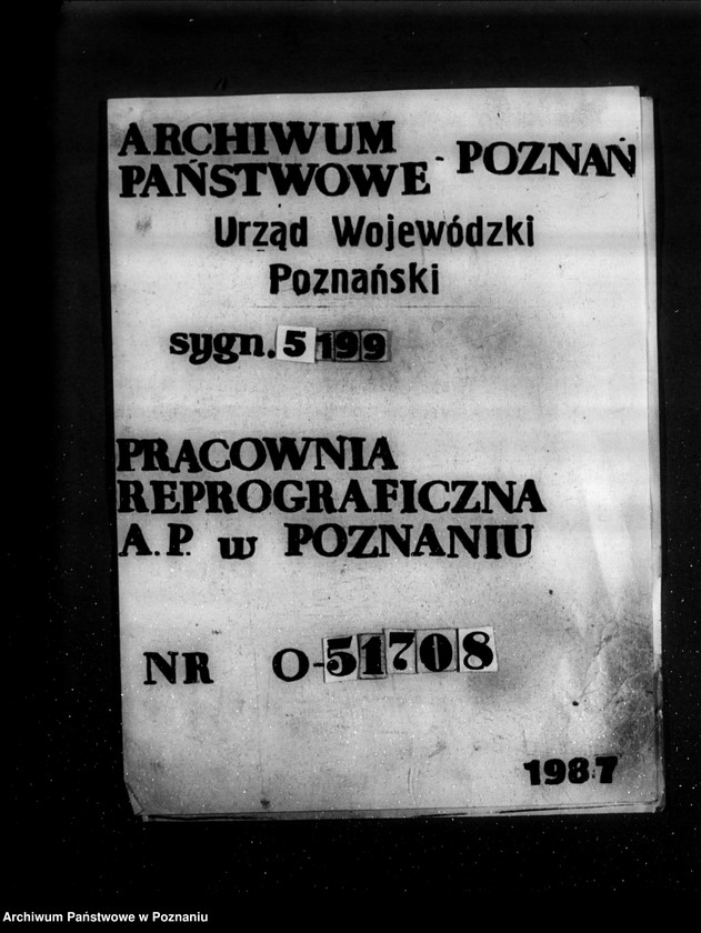 Obraz 1 z jednostki "Krochmalnia w Trzcielinie powiat poznański własność Dr S Dąbrowski nr woj. 6051"