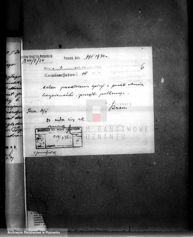 Obraz 10 z jednostki "Zatwierdzenie zakładu przemysłowego /wytwórni guzików/ St. Nowickiej w Poznaniu"