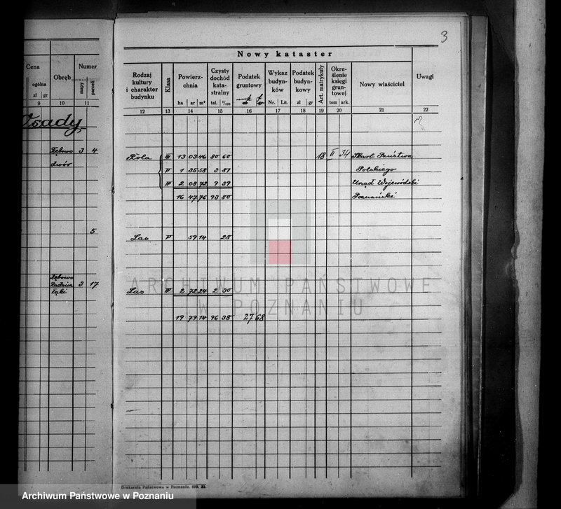 Obraz 7 z jednostki "Ostateczny rejestr pomiarowy majątku Dębowo powiatu wyrzyskiego"