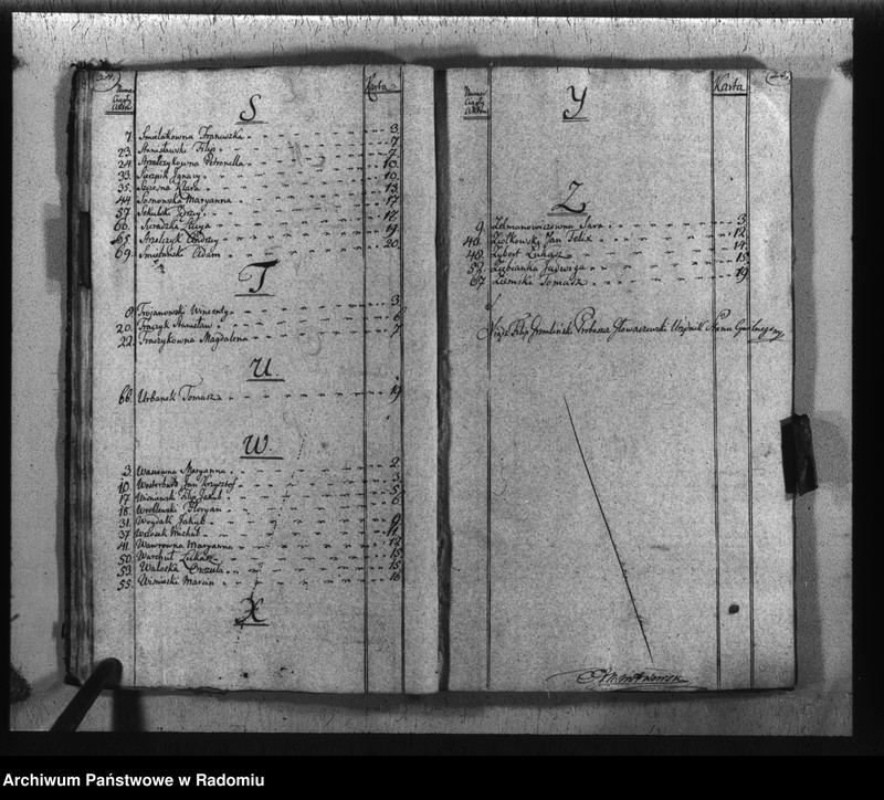 image.from.unit.number "Księga urzędnika stanu cywilnego parafii y miasta Głowaczewa do zapisywania wszelkich aktów na rok 1813"