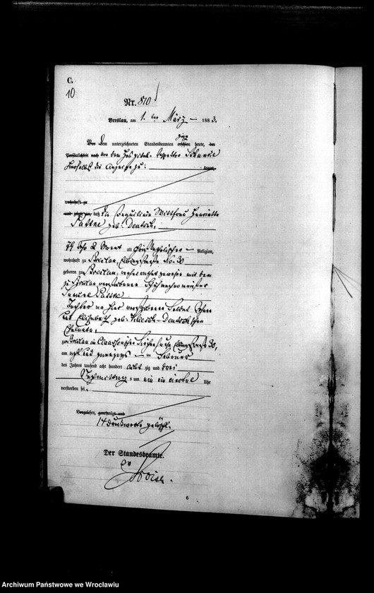 image.from.unit.number "Sterbe-Haupt-Register Breslau I 1883 Band 3"