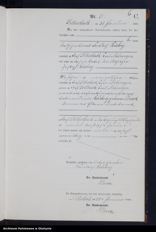 image.from.unit.number "Sterbe-Neben-Register Nr 1 - 43"