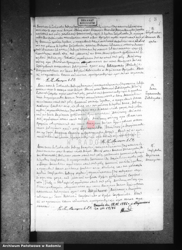 image.from.unit.number "Dublikat aktov graždanskago sostoâniâ ob urodivših, brakosočetavšihsâ i umerših v prihoda Glovačev za 1900 god"
