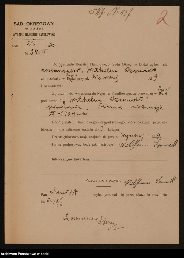 Obraz 4 z jednostki "Wilhelm Szmidt – piwiarnia – Zgierz"