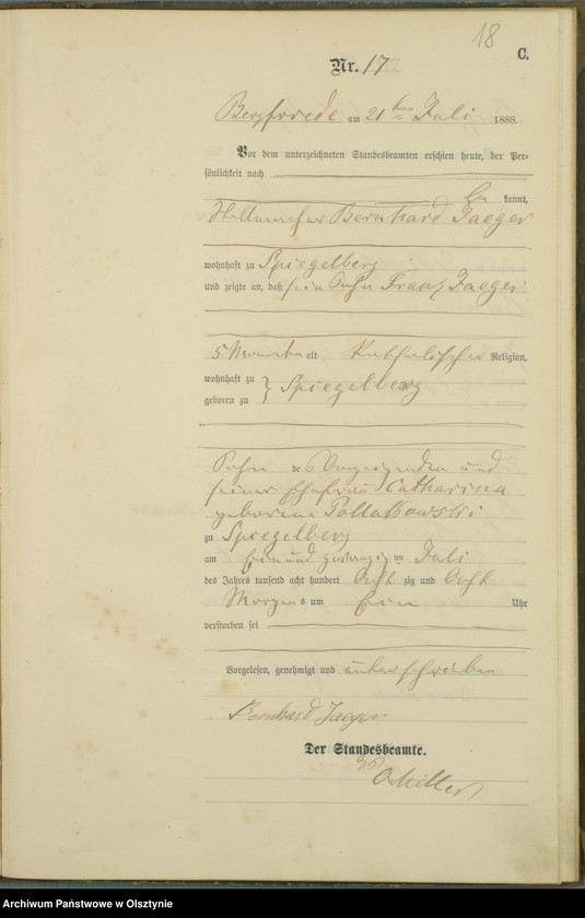 image.from.unit.number "Sterbe-Haupt-Register Nr 1 - 46"