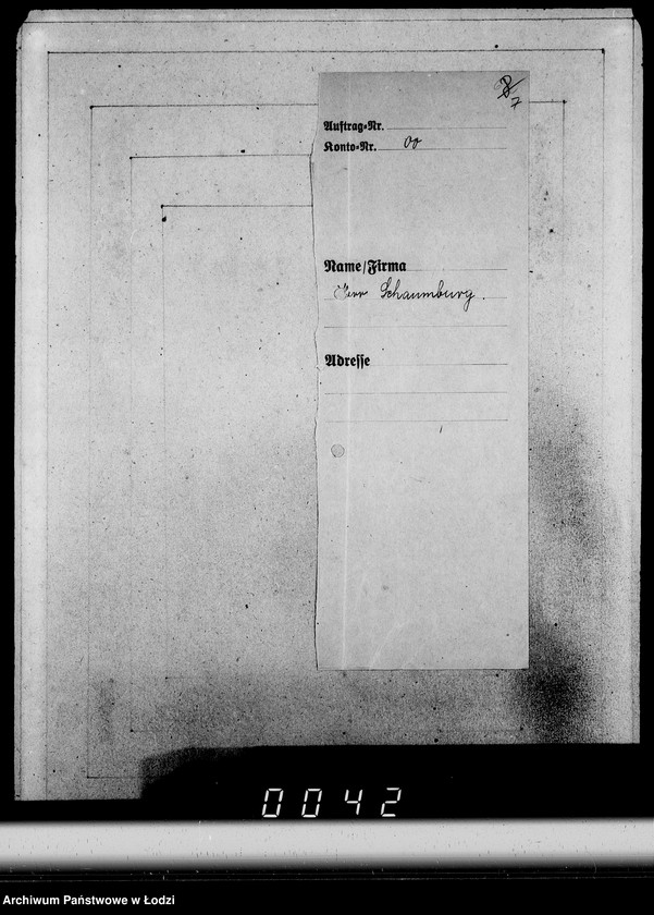 Obraz 11 z jednostki "Konto 00, Kom 1-65 [Zamówienia i rachunki za meble biurowe i sprzęty domowe]"