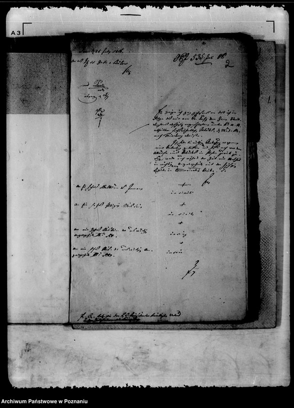 Obraz 7 z jednostki "Die dem Herrn Oberpräsidenten von Zerboni erteilten Urlaube."