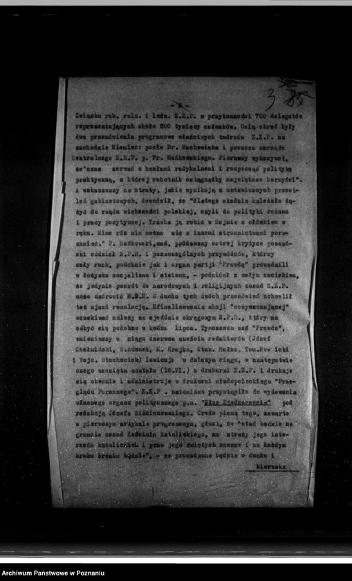 Obraz 7 z jednostki "Sprawozdania sytuacyjne miesięczne za miesiące czerwiec, lipiec, sierpień, wrzesień, październik, listopad 1923 r."
