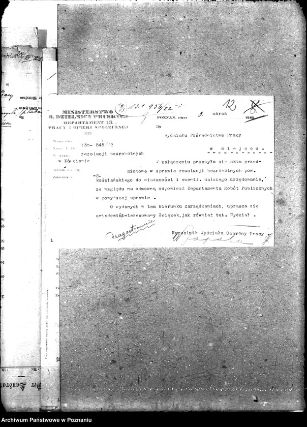 Obraz 16 z jednostki "Raporty w przedmiocie ruchów zarobkowych w przemyśle i handlu"