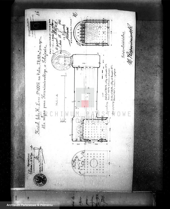 Obraz 20 z jednostki "M. Krzemieniewski w Połajewie pow. czarnkowski Młyn i piła - kocioł nr 10017 fabryczny kocioł nr 138 woj."