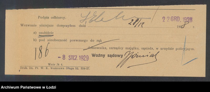 Obraz 3 z jednostki "Szulim Edelman – sprzedaż mat. introligatorskich"