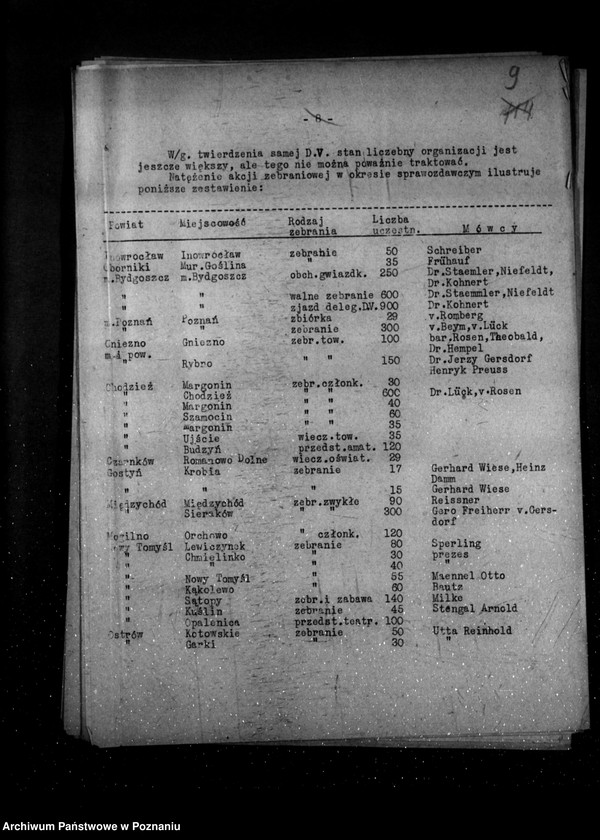 Obraz 13 z jednostki "Sprawozdania z życia mniejszości narodowych za okres od 1 stycznia do 15 czerwca 1936 r."